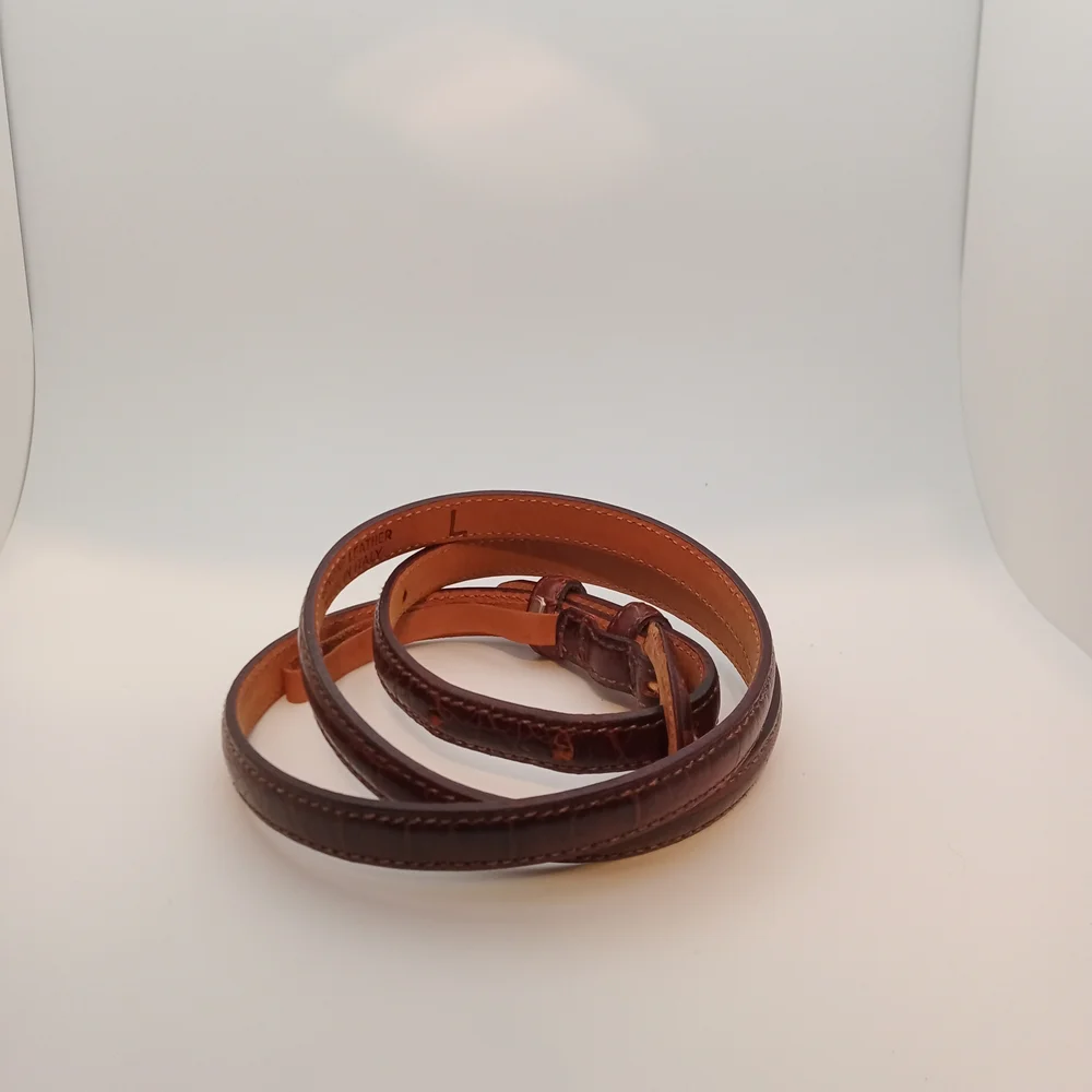 Reddish-Brown High-Quality Genuine Leather 36.5